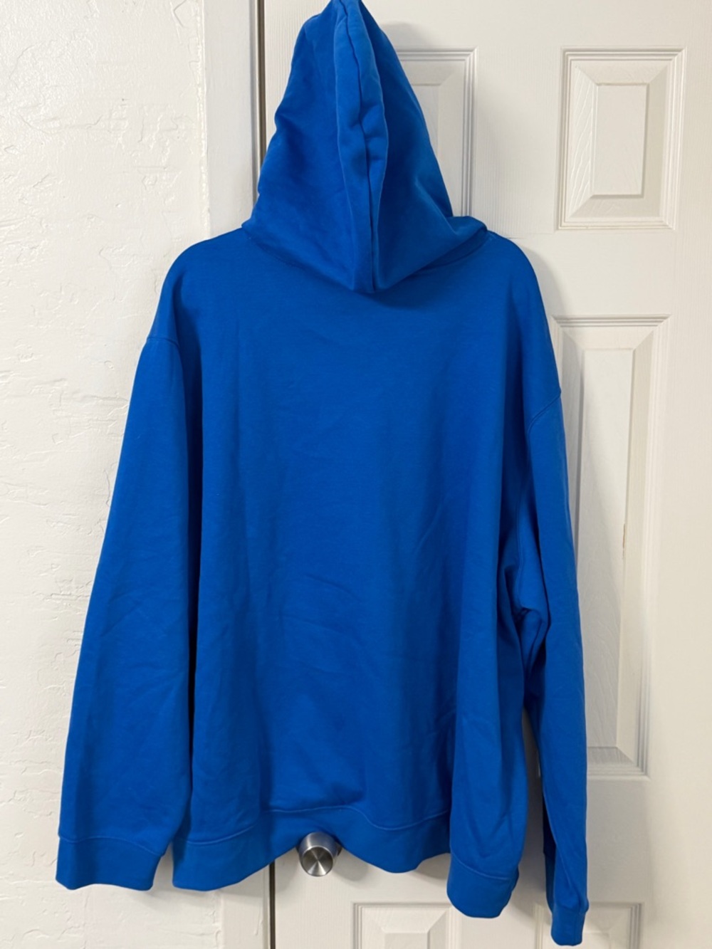Columbia Men's Royal Blue Pullover Hoodie with White Logo - Picture 8 of 8